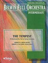 The Tempest Orchestra sheet music cover Thumbnail